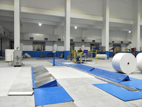 Система упаковки бумажных цилиндров 