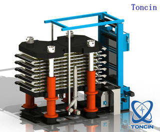Китайский Toncin Tower Press Filter для обработки золота пресса вертикального фильтра