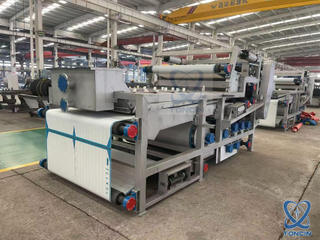 Высокопроизводительная промышленная обезвоживающая ленточная фильтрационная система